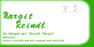 margit reindl business card